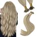 Youngsee nanoring extensions real hair blond nano ring hair extensions 40cm nanoring hair recovery nano extensions real hair gold blonde with medium blonde nano beads hair extensions 1g/s 50g #16/22 40 cm-nano 2-1- #p16/22