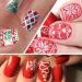 Shop Premium Nail Art Plates for Women - DIY Stainless Steel Nail Stamp Designs Christmas Tree Nail Art & More! - Buy Online on GoSupps.com