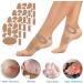WLLHYF 10 Sheets Moleskin Tape Flannel Adhesive Pads - Blister Prevention & Moisture-Wicking Heel Stickers for Foot Protection - Buy Online on GoSupps.com