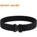 TACNEX MOLLE Battle Belt - Tactical Combat Gun Belt with Quick Release - Black Medium - Buy Online on GoSupps.com