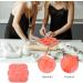 Zerodeko Cake Mold Silicone Molds Silicone Soap Mold Rice Container DIY Mold Ice Mold Baking Tools Chocolate 22.1X19.3X2.6CM Pink - Buy Online on GoSupps.com