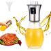 Miiepls Glass Oil Sprayer Bottle Vinegar and Oil Sprayer Vinegar Sprayer Set Oil Sprayer for Hot Air Fryer Oil Sprayer for Cooking Oil for BBQ Cooking Salads Baking Picnic and Grilling 100 ml