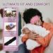 KOVNLO Heated Eye Mask for Dry Eyes & Styes - Washable USB Electric Warm Compress for Blepharitis & Chalazion - Pink Eye Treatment & Relief - Buy Online on GoSupps.com