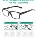 Eyekepper 5-Pack Vintage Men's Reading Glasses - Spring Hinges & Transparent Frame - Shop Internationally - Buy Online on GoSupps.com