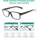 Eyekepper 5-Piece Classic Spring Hinge Reading Glasses Set - Sun Reading Glasses with Transparent Frame - 3.5 Diopters - International Shipping Available - Buy Online on GoSupps.com
