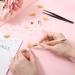 Prasacco Rhinestone Picker Tool Rhinestones Applicator Tools Rhinestone Picker Dotting Wax Pen Nail Art Tool with 4 Orange Replaceable Wax Head and 1 Tweezer for DIY Nail Art Tool - Buy Online on GoSupps.com