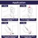 Novokill Kick The Tick Icing Spray & Professional Tick Tweezers in Tick Remover Set - Over 40 Applications | Painless Tick Removal for Children | Tick Remover for Dogs & Humans - Buy Online on GoSupps.com