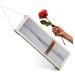 BIUDECO Rope Floral Decorative Painting Vintage Decor Room Decor Wall Art Artificial Flower Unique Wooden