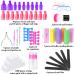 Anezus Gel Polish Remover Kit - 1045pcs Nail Clips, Wipes, Cuticle Pusher, Cutter, Buffer, Files - Acetone Acrylic Nail Removal Set - Buy Online on GoSupps.com
