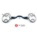 OTTE Ported Blue Sweet Iron mouthpiece Beval / Bevel Horse Bit Snaffle Loose Ring (5.5") - Buy Online on GoSupps.com