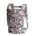 Bebamour Doll Carrier for Girls 3 in 1 Soft Baby Sling for Children 100% Cotton Doll Accessories (Green Flower) 02 Green Flower