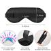Haskirky Light Blocking Eye Mask - Breathable & Adjustable for Adults | Perfect for Travel, Yoga, Meditation, Office, & Deep Sleep | Comfortable & Colorful - Buy Online on GoSupps.com
