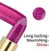 Boobeen Glitter Lipstick - Hydrating, Highly Pigmented Metallic Lip Color for Women and Girls - Buy Online on GoSupps.com
