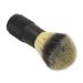 Foaming Synthetic Beard Brush for Men | Easy to Clean Curved Black Handle - Buy Online on GoSupps.com