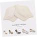 Buy FRCOLOR 12 Pairs Cuttable Heel Pads - Self-Adhesive Half Size Stickers for Women's Shoes | Abrasion-Proof Foot Care Protector Mats - Ideal for Sneakers & House Shoes - Buy Online on GoSupps.com