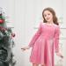 Miipat Baby Girls Velvet Dress - Toddler Princess Birthday Party Dress 6-7 Years Pink - Buy Online on GoSupps.com