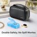 Buy AUVON Weekly Pill Organizer 2x Daily with Leather Bag - Portable 7-Day AM PM Pill Box for Vitamins & Medications - Buy Online on GoSupps.com