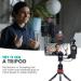Movo OPR-50 Smartphone Video Rig for DJI OSMO Pocket 1 & 2 - Includes Smartphone Mount and 2X Shoe Mount - Phone Stabilizer for Video Recording with Microphone and Light support - Buy Online on GoSupps.com
