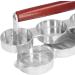Mini Burger Press | Round Shape Hamburger Patty Maker for BBQ & Picnic - Perfect for Easy Grilling - Buy Online on GoSupps.com