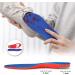 Sushn3D Plantar Fasciitis Insoles - Arch Support Orthotic Inserts for Men Women - Gel Shoe Insoles for High Arch Pain Relief - XL Size (Mens 10 1/2 - 13) - Buy Online on GoSupps.com