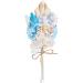 Dried Flowers for Cake Decoration & Crafts - Blue Gold & White Palm Spear | The Baked Studio - Buy Online on GoSupps.com