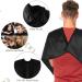 Professional Short Barber Cape - Waterproof Nylon Hair Cutting & Dye Apron for Unisex - Salon Styling & Shampoo Cape (Black - Buy Online on GoSupps.com