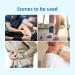 Buy Silicone Foam Dressings - 4x4 Waterproof Adhesive Wound Bandage for Bedsore Care | High Absorbency Painless Removal - 5 Pack - Buy Online on GoSupps.com