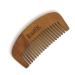Wide Tooth Comb by RustiK Chunky Peach Wood Hair Comb Anti Static Detangling Scalp Massaging Comb that can also be used as a Labour Comb/Beard Comb Accupressure Woodcrafted for Men and Women.