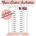 Brows by Bossy Variety Styles Waterproof Temporary Eyebrow Tattoos - Brown - Buy Online on GoSupps.com