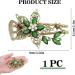 Vintage Jewelry Crystal Hair Clips Floral Hairpins Rhinestone French Decorative Hair Barrettes Barrette Metal Retro Hair Clasps Luxury Jewelry Accessories Gift for Women Girls Teens (Green) - Buy Online on GoSupps.com