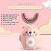 GASLIKE Kids Electric U-Shaped Ultrasonic Toothbrush | 6 Smart Modes, Auto Whitening, IPX7 Waterproof | Ages 2-7 (Pink) - Buy Online on GoSupps.com