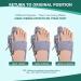 Ergonomic Bunion Corrector for Men & Women | Adjustable Orthopedic Toe Straightener with Comfort Silicone Pad | Effective Big Toe Bunion Relief (Grey - Buy Online on GoSupps.com