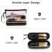 Ethereal Clear Small Makeup Bag for Purse | TSA Approved, Waterproof Toiletry Bag - Black Style 3 | Travel Cosmetic Bag for Women - Buy Online on GoSupps.com