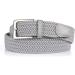 BSLLNEK Elastic Braided Belt - Gray Small (28-32 Waist) | 1 3/8 Woven Stretch Belt for Golf, Casual, Jeans, Shorts, Pants - Buy Online on GoSupps.com