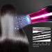 3500W Professional Hair Dryer with Negative Ions | Powerful & Fast Drying | Low Noise | Long Cord | 2 Speed 3 Heat Settings | Includes Nozzle & Diffuser | Purple-2 - Buy Online on GoSupps.com
