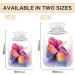 1L Heat Bottle Durable Hand Warmer for Shoulder & Neck Pain Relief | Watercolor Hibiscus Design - Buy Online on GoSupps.com