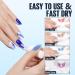 TOMICCA Dipping Powder Liquid Set - Base, Top Coat, Activator, Brush Saver - 4x15ml Essential Dip Liquid Set for DIY Nail Art - Buy Online on GoSupps.com