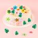 Buy Catelves 80 Pieces Edible Cake Decorations - Tropical Flowers for Wedding & Hawaii Jungle Theme - Buy Online on GoSupps.com
