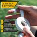 Nextrino Athletic Finger Tapes 3 Rolls - Latex-Free & Sweat-Resistant Support for Joints, Weightlifting, Climbing, Martial Arts, BJJ Athletes - White - Buy Online on GoSupps.com