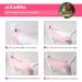 Ouuonno Wound Surgery Recovery Suit for Cats | Pink Medium | Abdominal Wounds & Skin Diseases | E-Collar Alternative Pajama Suit - Buy Online on GoSupps.com