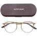 Foster Grant Hayden Superflat Reading Glasses - Unisex Gold 50mm | Stylish & Lightweight International Shipping - Buy Online on GoSupps.com