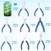 Shynek 8pcs Micro Jewelry Pliers Set - Essential Tools for Jewelry Making - Buy Online on GoSupps.com