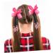 BRIGHTFUFU Ponytail Beads and Dreadlocks Braided Wig for Kids Cosplay Hair Accessory Braided Wig Ponytail Hair Extensions Ponytail Wigs Chemical Fiber Halloween Women's Decorations 29X16CM As Shown - Buy Online on GoSupps.com