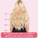 HOOJIH Invisible Wire Hair Extensions 12 Inch 90g Adjustable Headband Hairpiece for Women - Black Loose Wave - Buy Online on GoSupps.com
