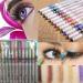Canserin 12 Colors Eyeliner Pen Shadow Makeup Cosmetic Set - Long-lasting and Vibrant Shades - Buy Online on GoSupps.com