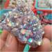 Amethyst Rough Stone 2kg Rainbow Aura Amethyst Clusters Full of Texture - Buy Online on GoSupps.com