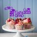 2023 Graduation Theme Cupcake Toppers Class of 2023 Cupcake Toppers Graduation 2023 Congrats Grad Cap Diploma Cupcake Party Cake Decorations Supplies Purple Glitter 12 Pcs - Buy Online on GoSupps.com