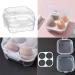 SZYDD Transparent 4 Grids Travel Beauty Powder Puff Storage Box Makeup Drying for - Buy Online on GoSupps.com