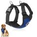 Slowton dog harness for dogs no pull safety harness Small medium dog breast harness Dog harness soft padded breathable m blue