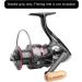 Lixada 3PCS Fishing Reel Power Handle Grip - Non-Slip Foldable Wooden Knob for Spinning Reel - Replacement Grip Parts - Buy Online on GoSupps.com